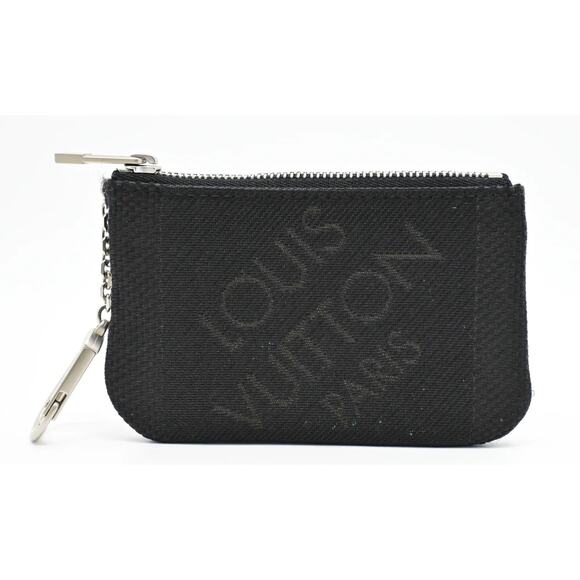 Louis Vuitton Authentic Coin Key Pouch Pochette Cles in Damier Geant Canvas - Picture 2 of 12